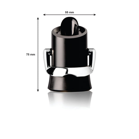Vacu Vin Premium Champagne Stopper displayed on a stylish bar setup