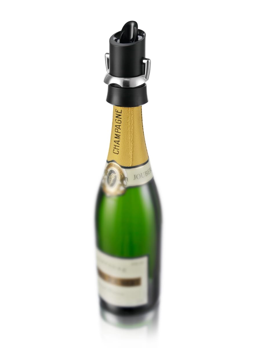 Vacu Vin Premium Champagne Stopper preserves bubbles after opening