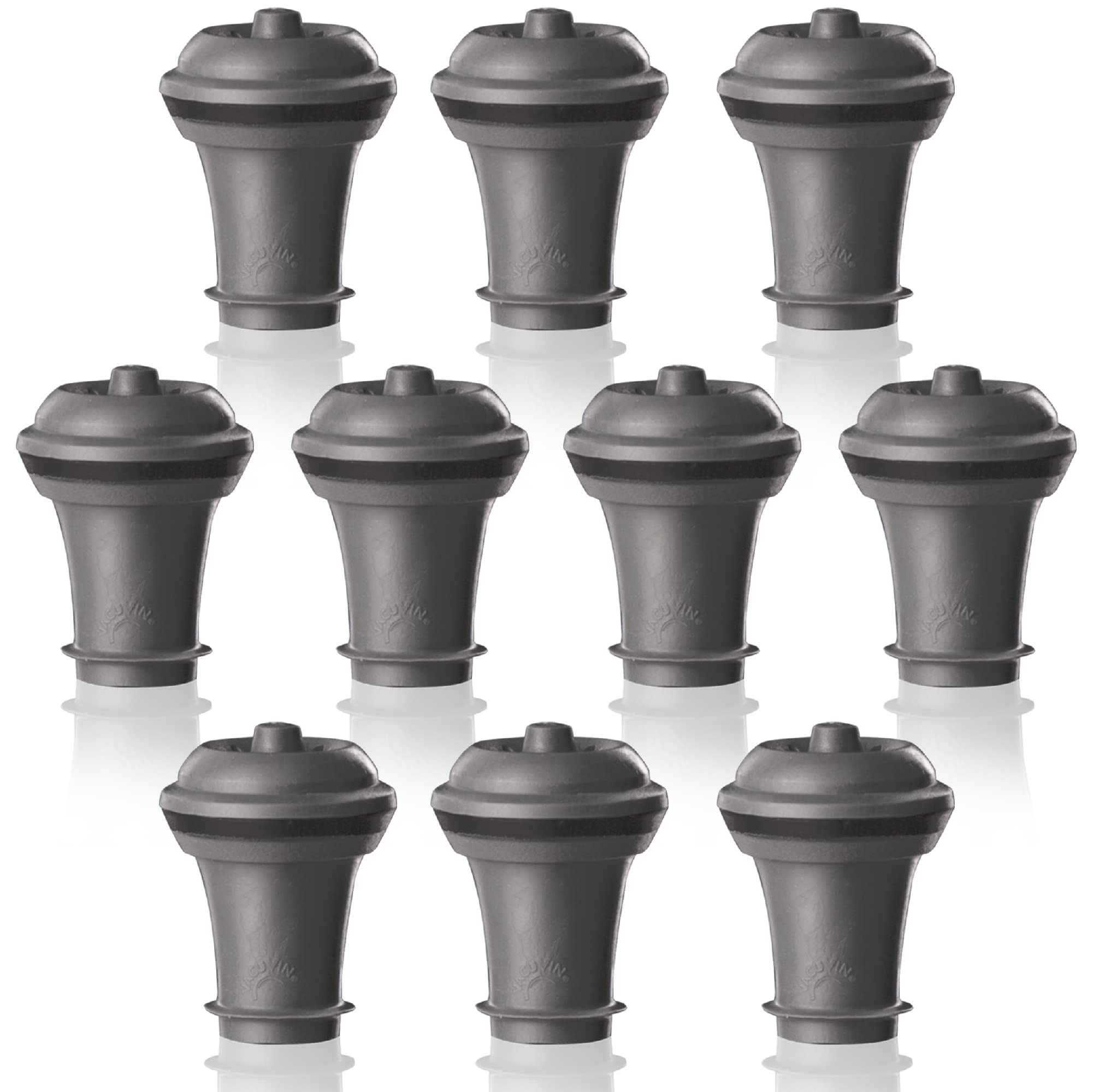 Vacu Vin wine saver stoppers close-up 10-pack preserves aromas
