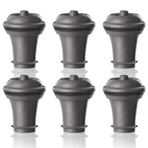 Vacu Vin wine saver vacuum stoppers set of six with airtight seal