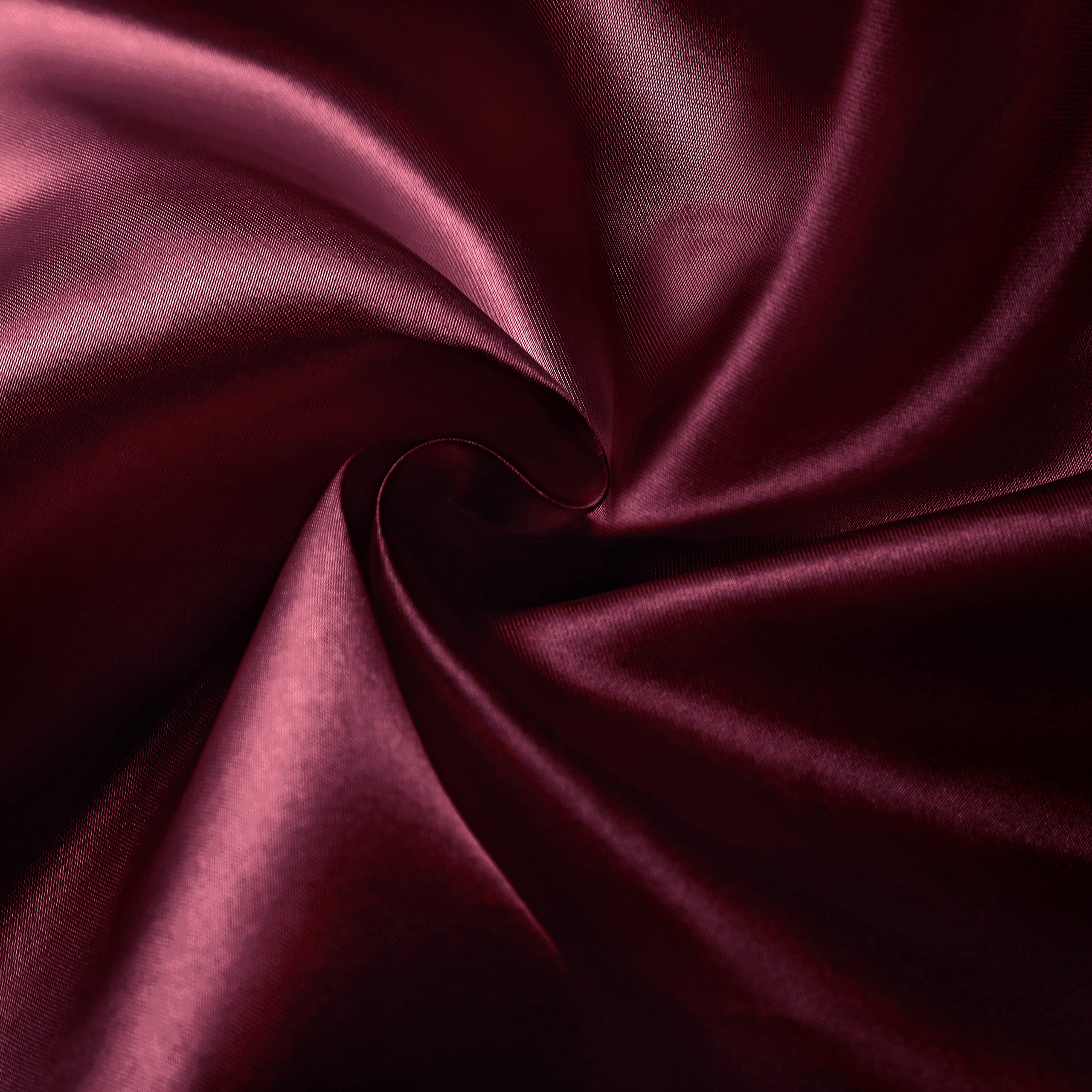 Vibrant burgundy shade remains vivid after washing with VACVELT.
