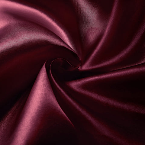 Vibrant burgundy shade remains vivid after washing with VACVELT.