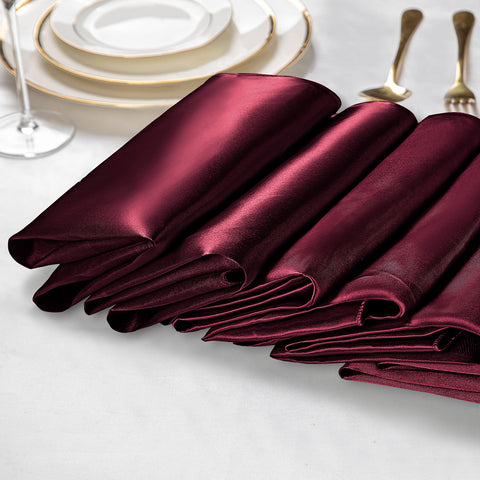 Durable VACVELT napkins are machine washable and reusable for events.