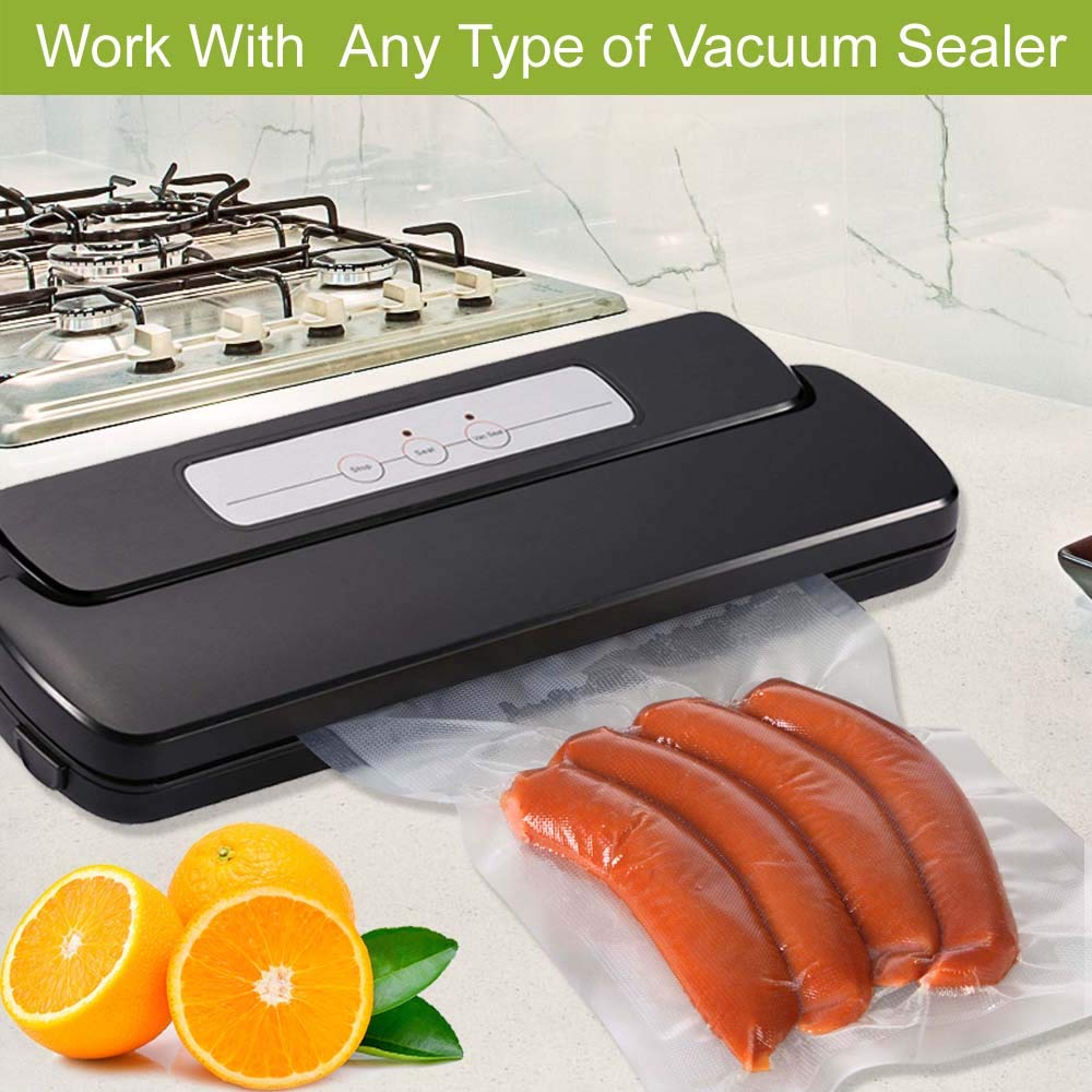 VacYaYa 11x50 rolls BPA-free material safe for freezing and reheating