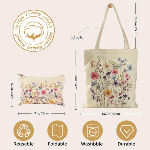 VADOO tote's inner zip pocket protects cards and phone securely.