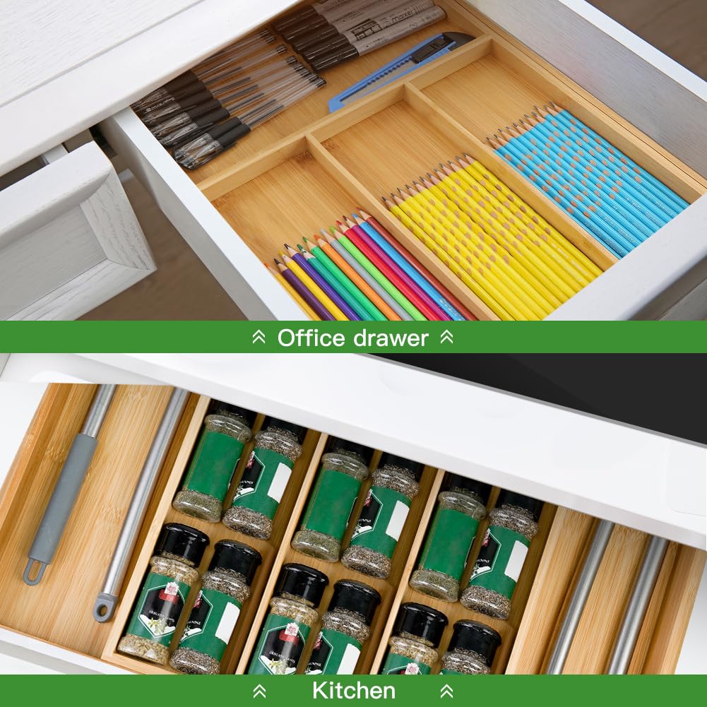VaeFae in-drawer setup demonstrates hidden utensil storage for a tidy kitchen.