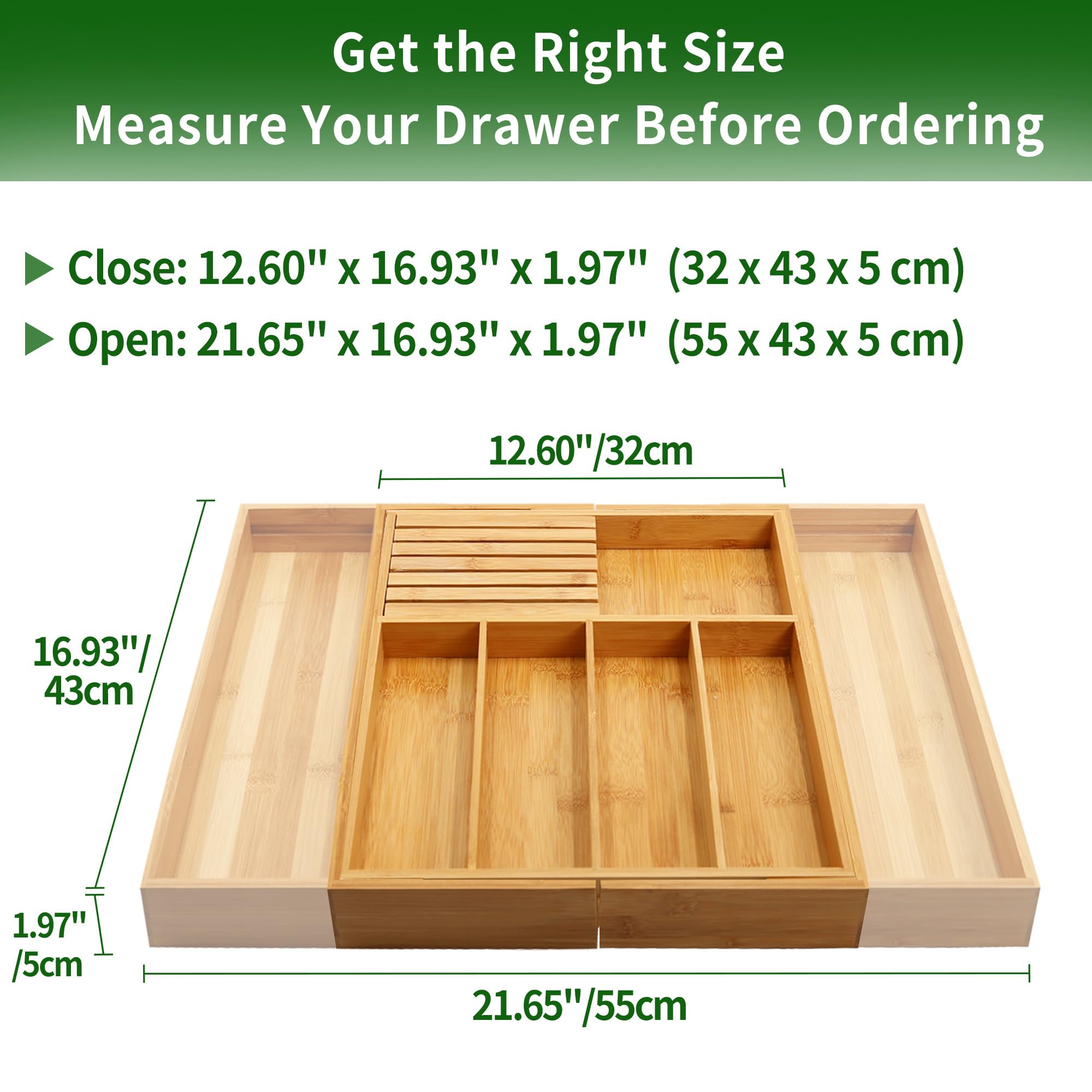 VaeFae removable knife block stores knives safely within reach