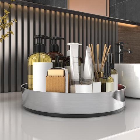 VAEHOLD 10-inch turntable adds versatile storage on counters or desks.