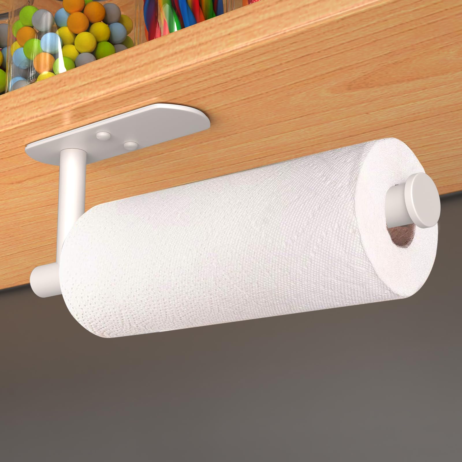 VAEHOLD paper towel bar 12.5-inch stainless steel dimensions.