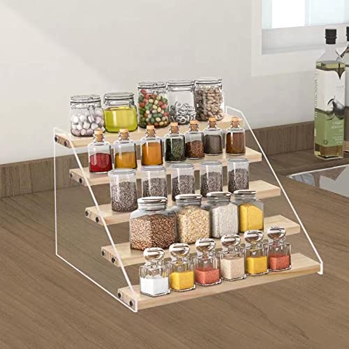 VAEHOLD spice rack assembly setup demonstrating sturdy, simple install.