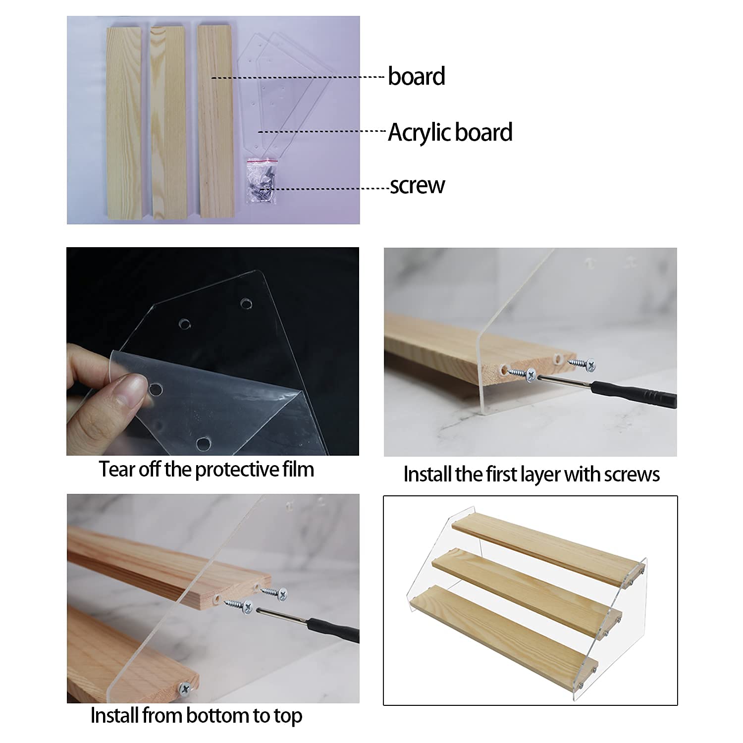 VAEHOLD multi-use rack for cosmetics, oils, or fragrances.