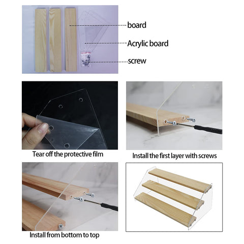 VAEHOLD multi-use rack for cosmetics, oils, or fragrances.