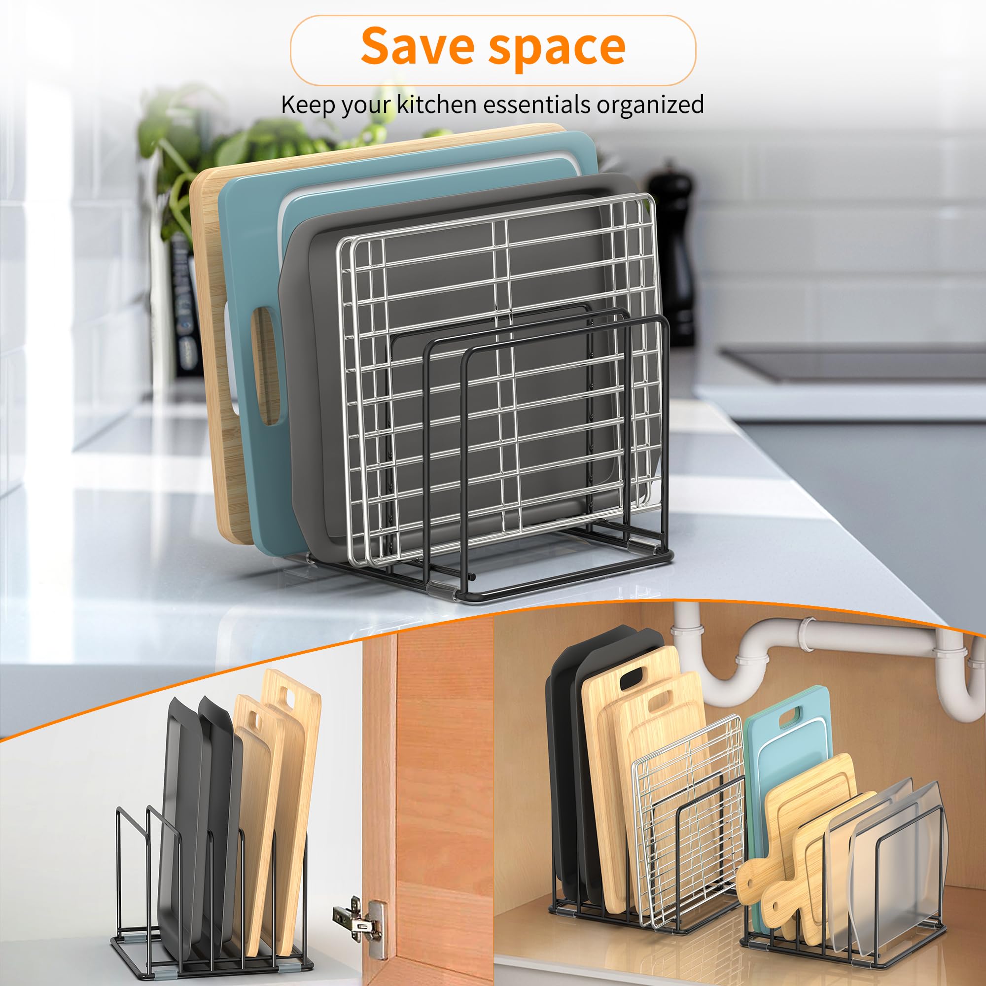 VAEKUCEAN easy-clean powder-coated finish simplifies maintenance and resists rust.