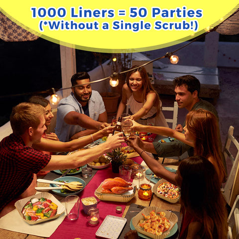 Liners heat resistant up to 428°F for versatile air frying