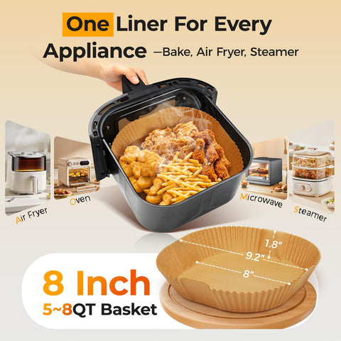 Vailnd compatible with 5-8 qt air fryers like Ninja COSORI Chefman