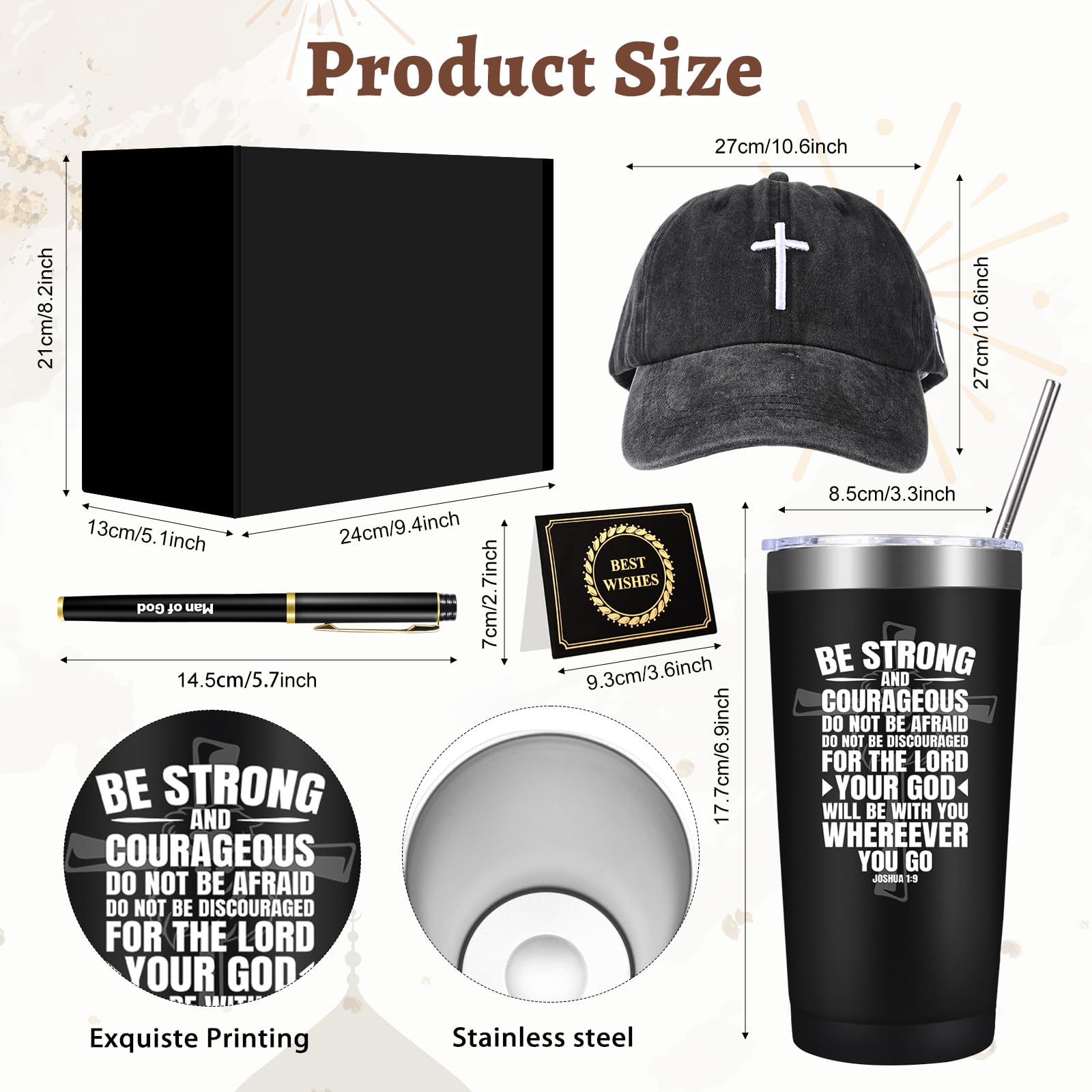 VAIPI cap with cross embroidery for casual outdoor wear