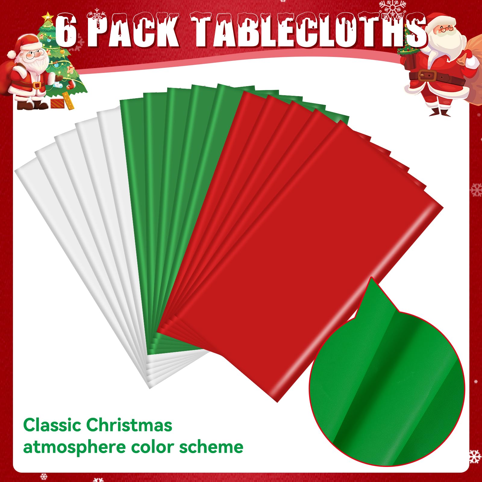 VAIPI disposable tablecloth protects tabletops and simplifies post-party cleanup.