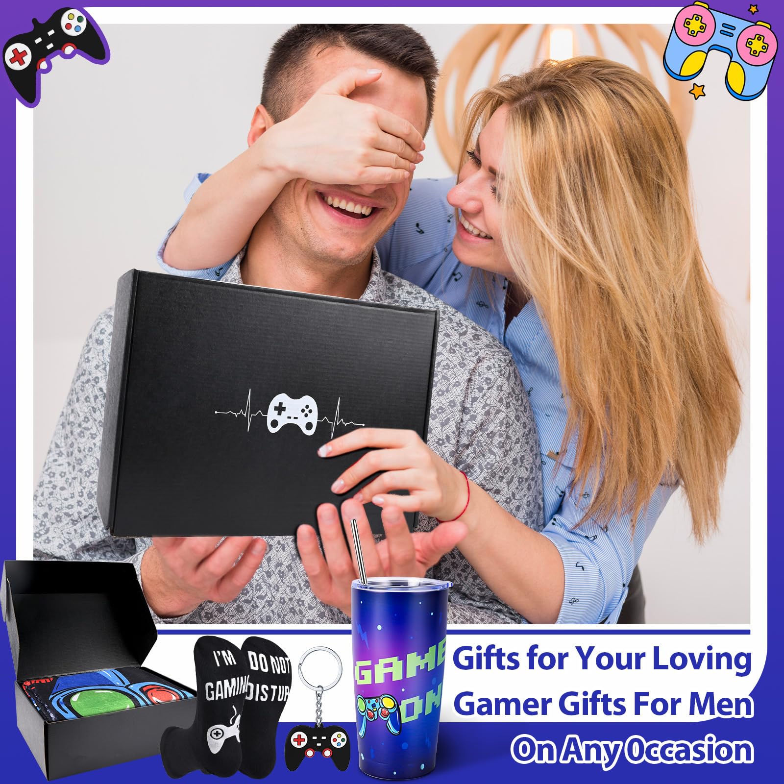 VAIPI gift set display shows a complete, ready-to-gift gamer collection.