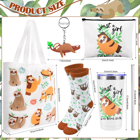VAIPI sloth canvas bag sturdy tote for shopping and outings