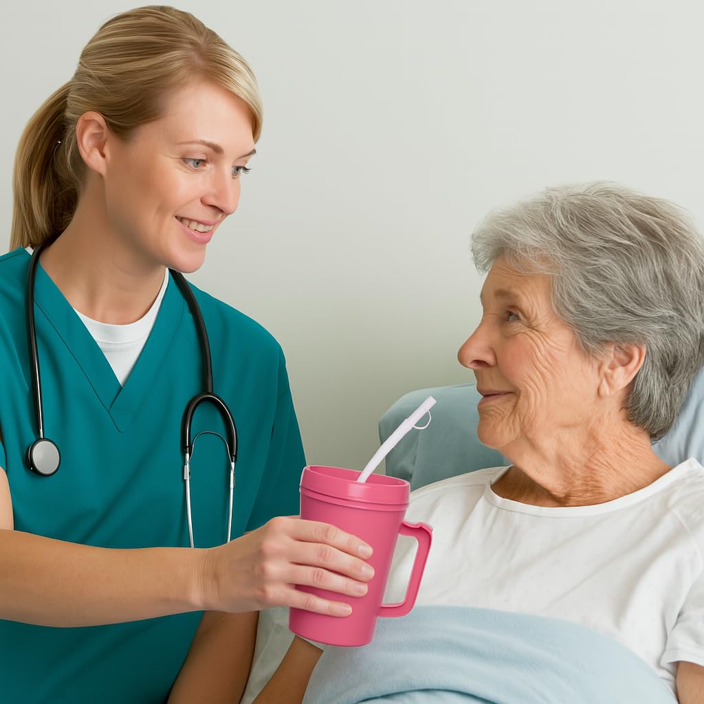Vakly carafe with leak-proof snap lid prevents spills during busy shifts.