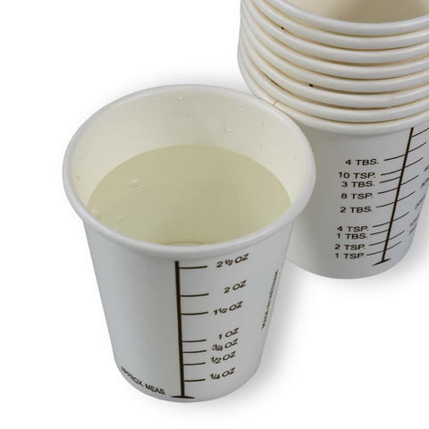Compact Vakly cup with 2.5in height and 2.25in width for easy handling.