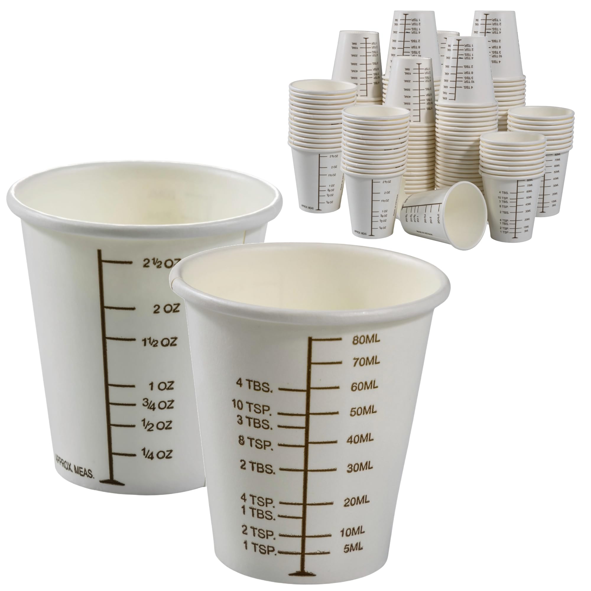 Paint and resin mixing with Vakly cups for small batches.