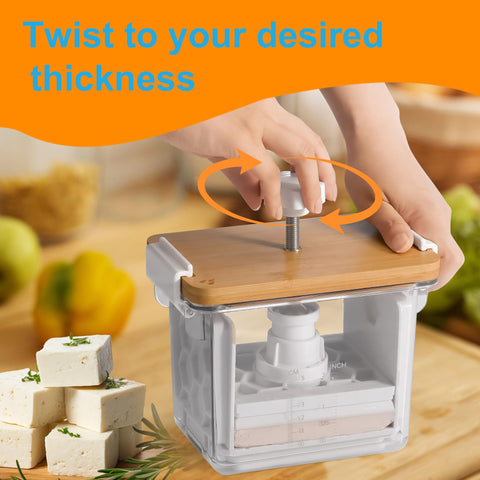 Valleyhike Tofu Press drains water efficiently for ready-to-season tofu.