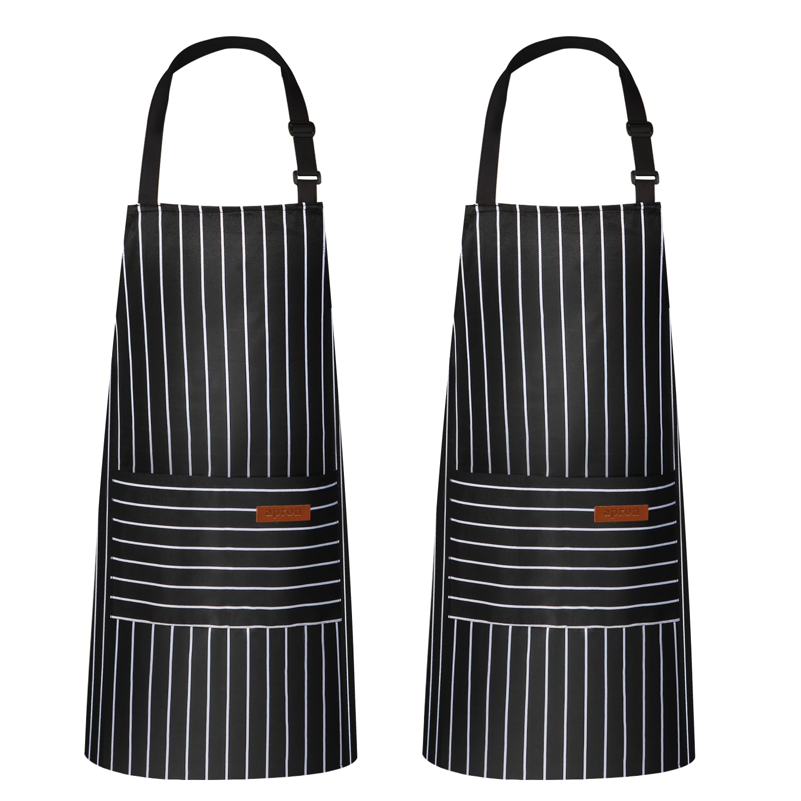 VALOME dual-pocket apron design keeps tools within reach while cooking.
