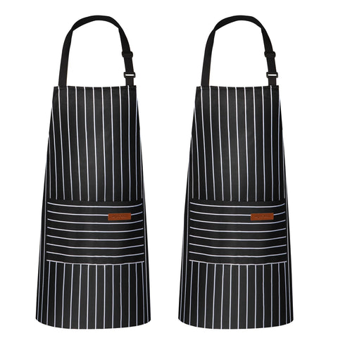 VALOME dual-pocket apron design keeps tools within reach while cooking.