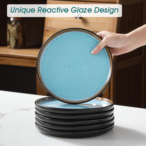 Vancasso AMBER glaze close-up shows mineral finish and color shifts.