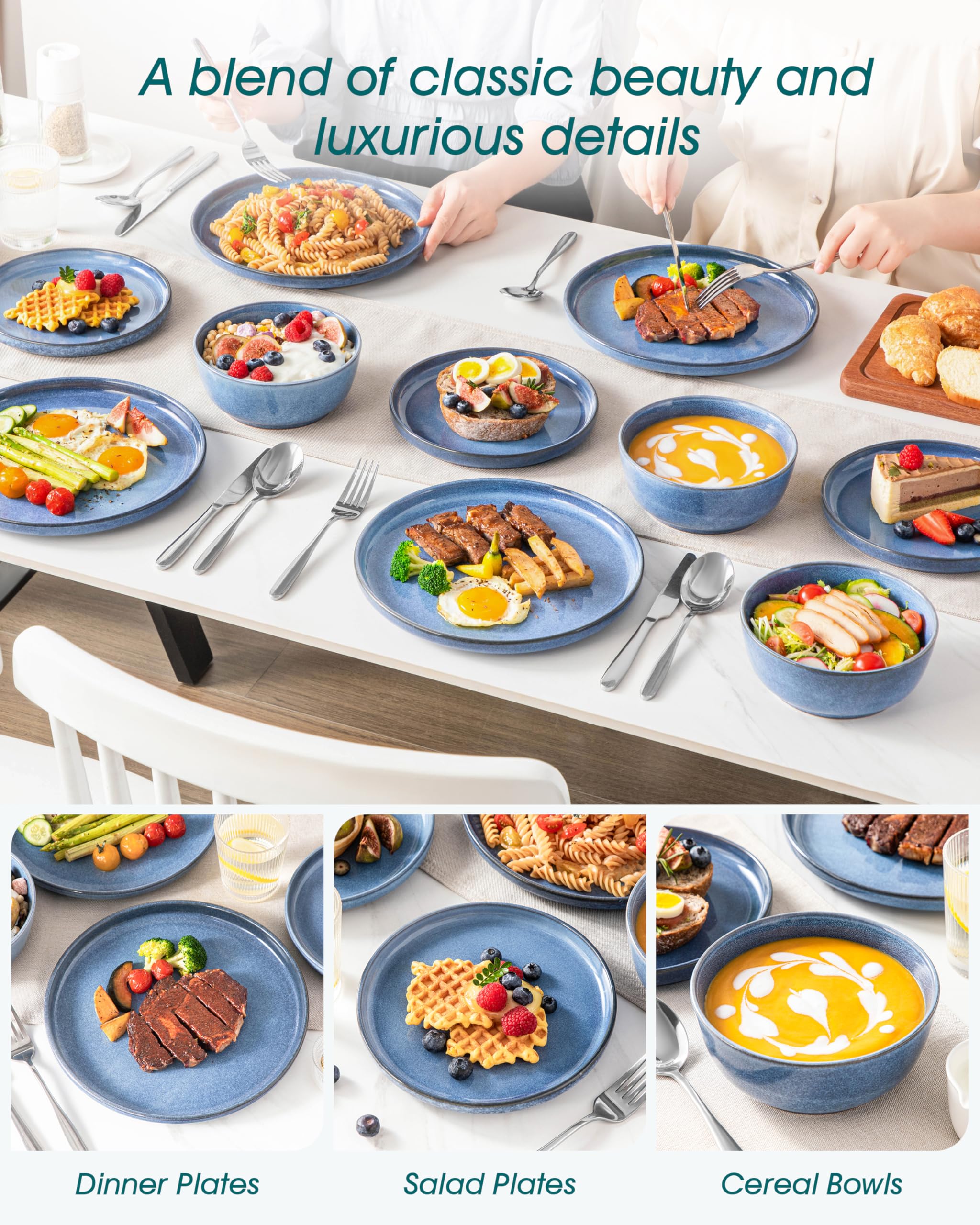 Vancasso ANYA microwave-safe dishware for quick reheats