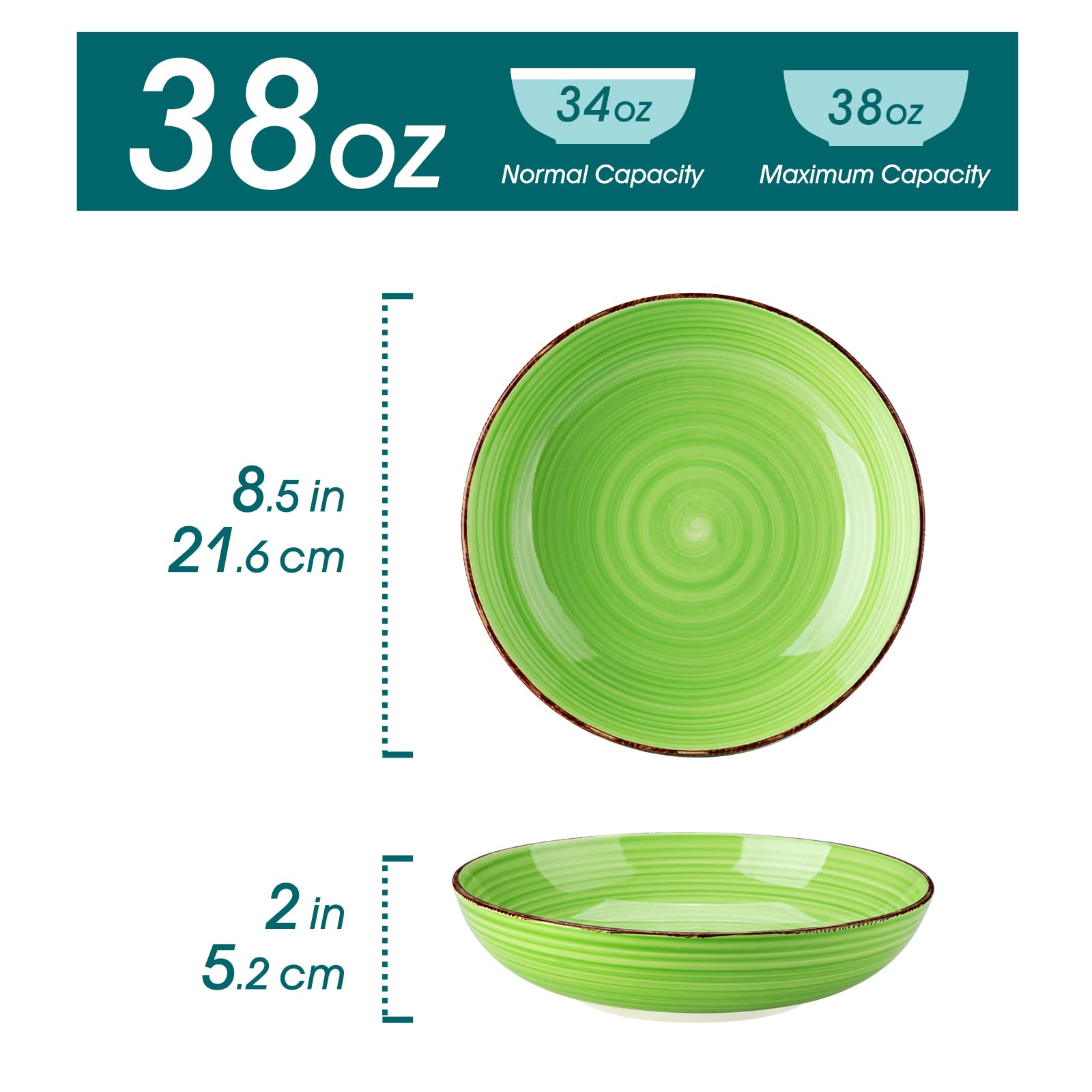 Vancasso Bonita bowls in assorted colors brighten table settings.