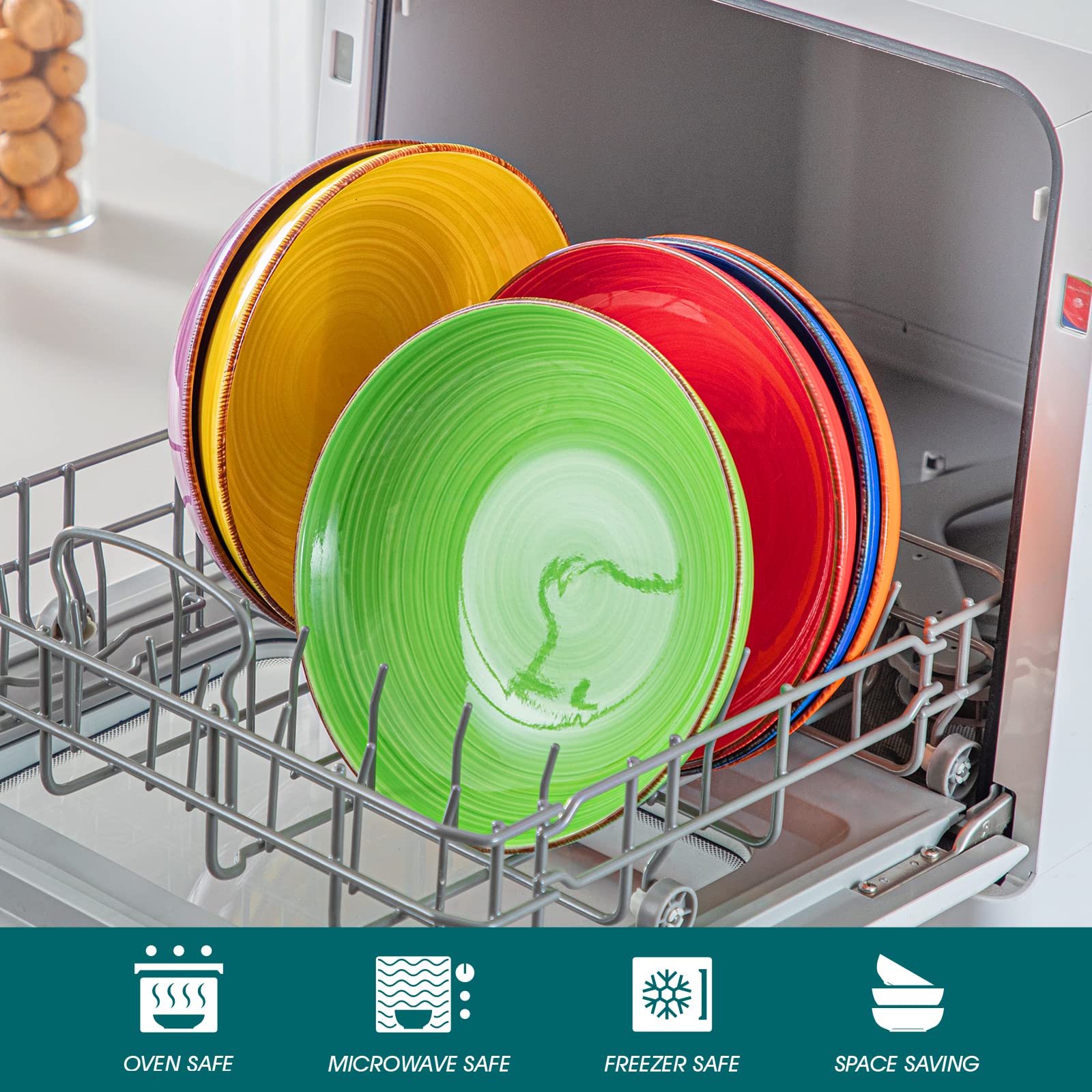 Vancasso Bonita microwave-safe bowls for quick reheating meals.