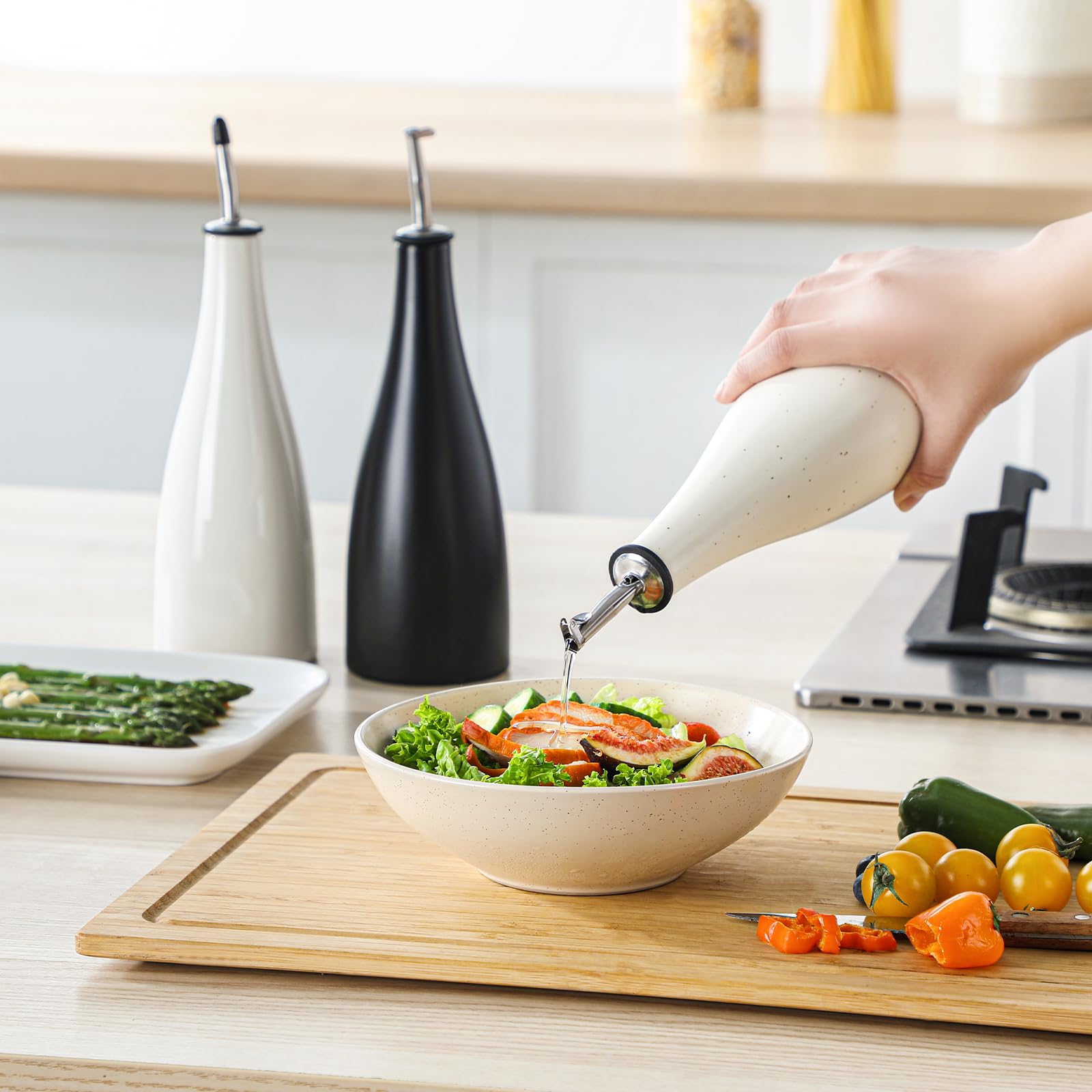 Vancasso bottle doubles as a decorative vase to enhance home décor.