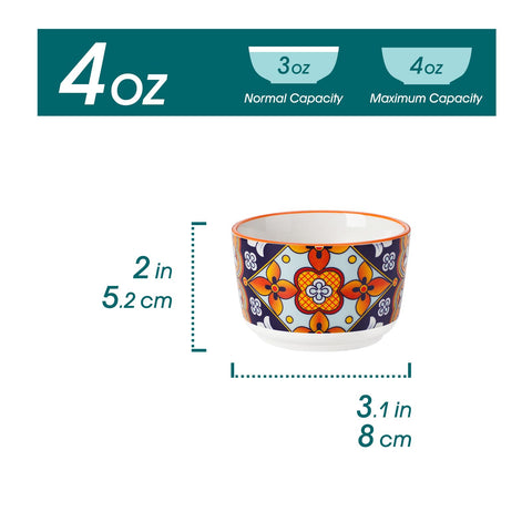 Vancasso ceramic ramekins suitable for dessert baking and serving.