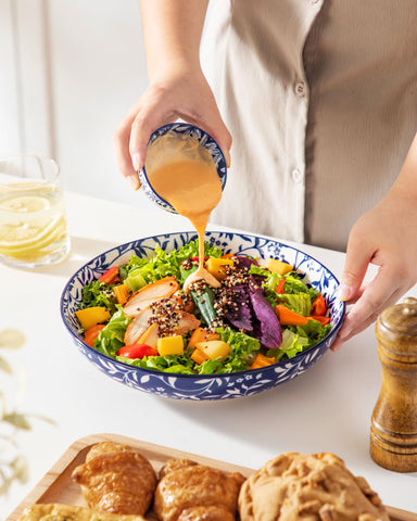 Vancasso dishwasher-safe bowls simplify cleanup after gatherings.