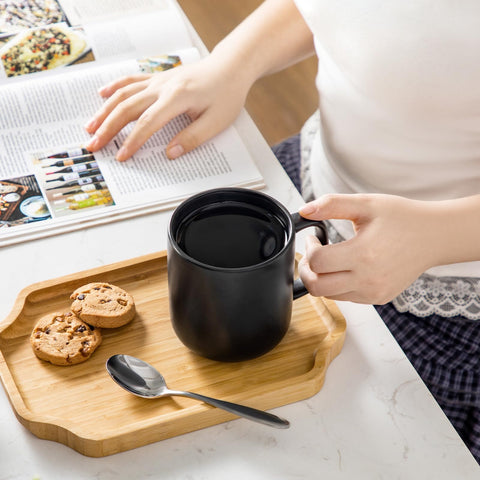 vancasso dishwasher-safe mug set demonstrates easy cleaning after meals