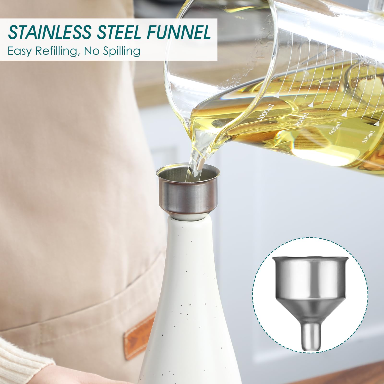 Vancasso ceramic surface is easy to clean and maintain.