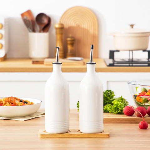 Vancasso kitchen aesthetic ceramic dispenser enhances decor