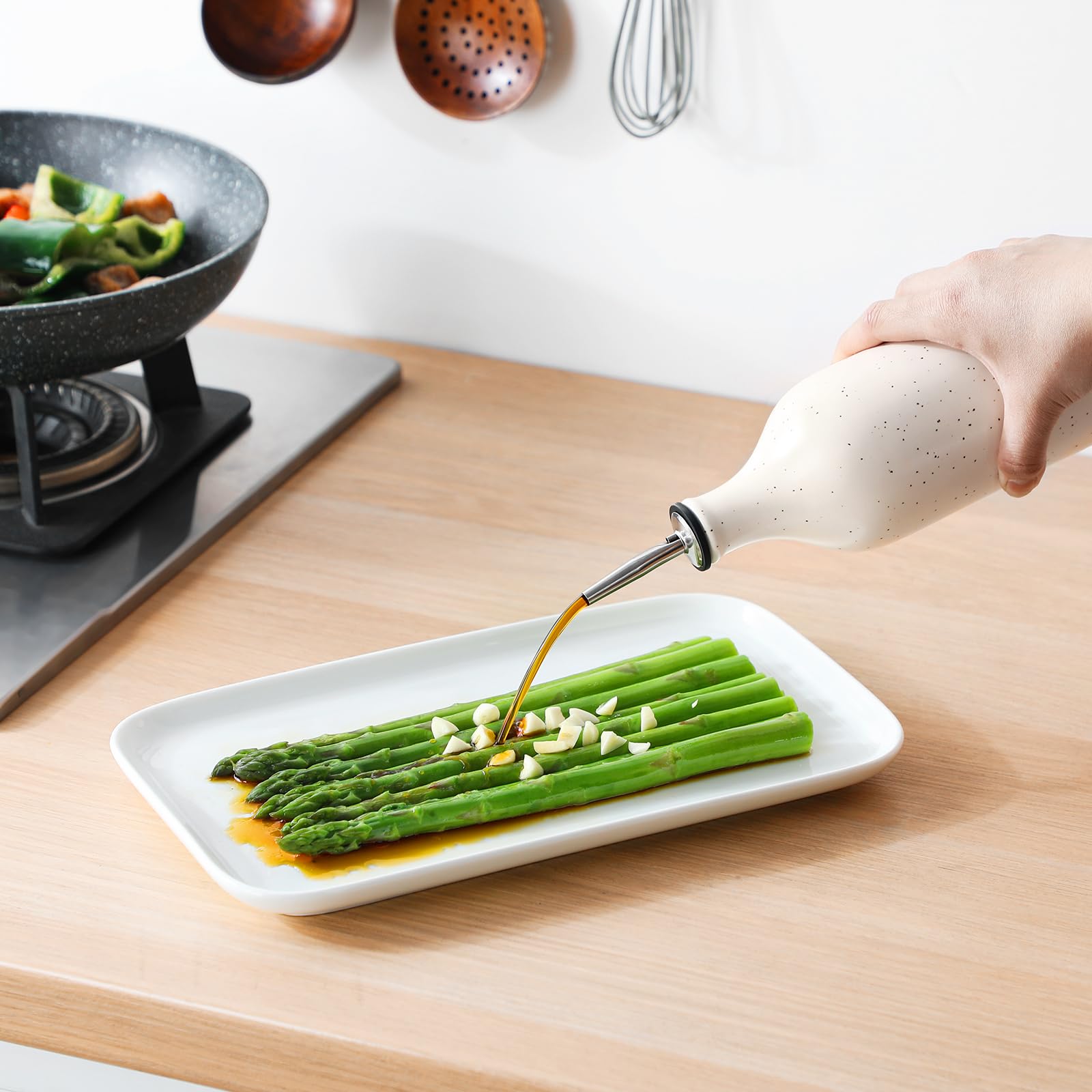 Vancasso dispenser enhances kitchen decor while staying practical.