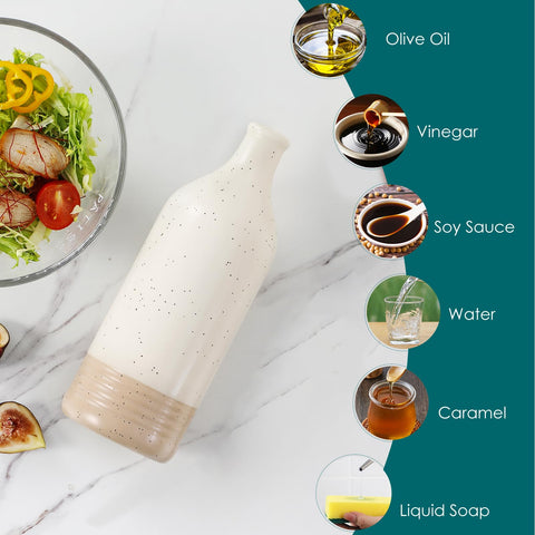 Vancasso multi-use bottle handles oils, vinegars, and dressings.