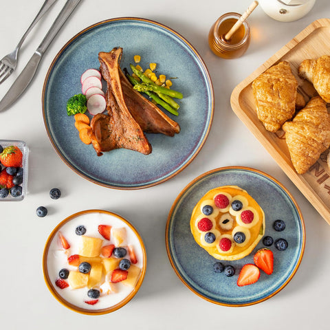 Vancasso Onion bowls 24oz suitable for everyday portions.