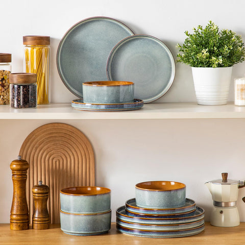 Vancasso Onion caramel interior highlights plated dishes