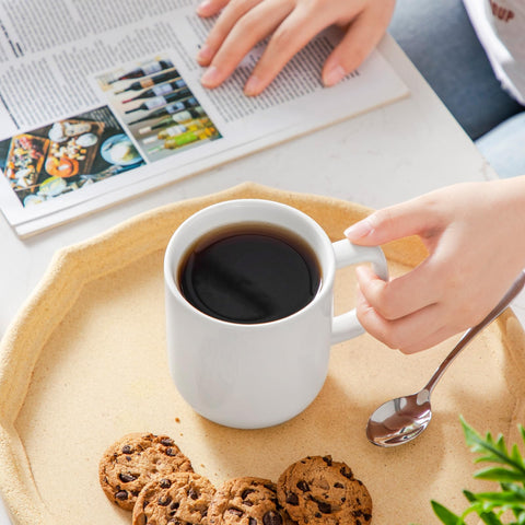 Vancasso mugs feature high-fired glaze with low absorption for lasting color