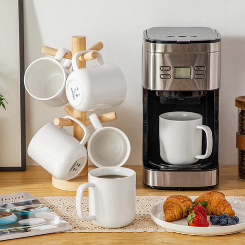 Vancasso coffee mug set adds a stylish display to your kitchen