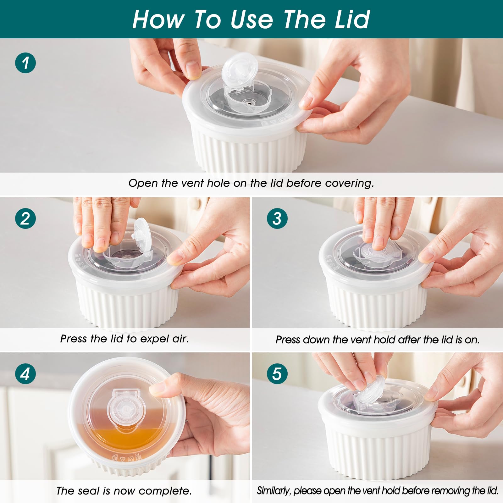 Vancasso offers 6 oz, 8 oz, and 10 oz sizes for recipes.