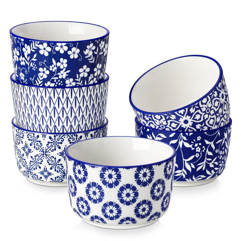 Vancasso Selene 6oz ceramic ramekins for baking and portion control.