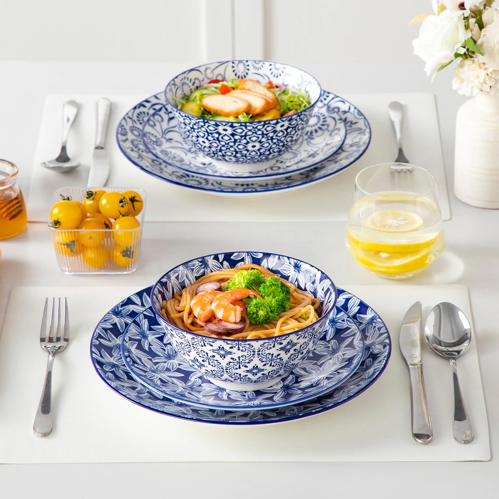 Vancasso Selene lead-free glaze offers safe dining.