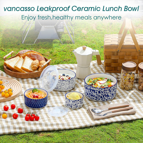 Vancasso Selene bowls in refrigerator show odor containment.