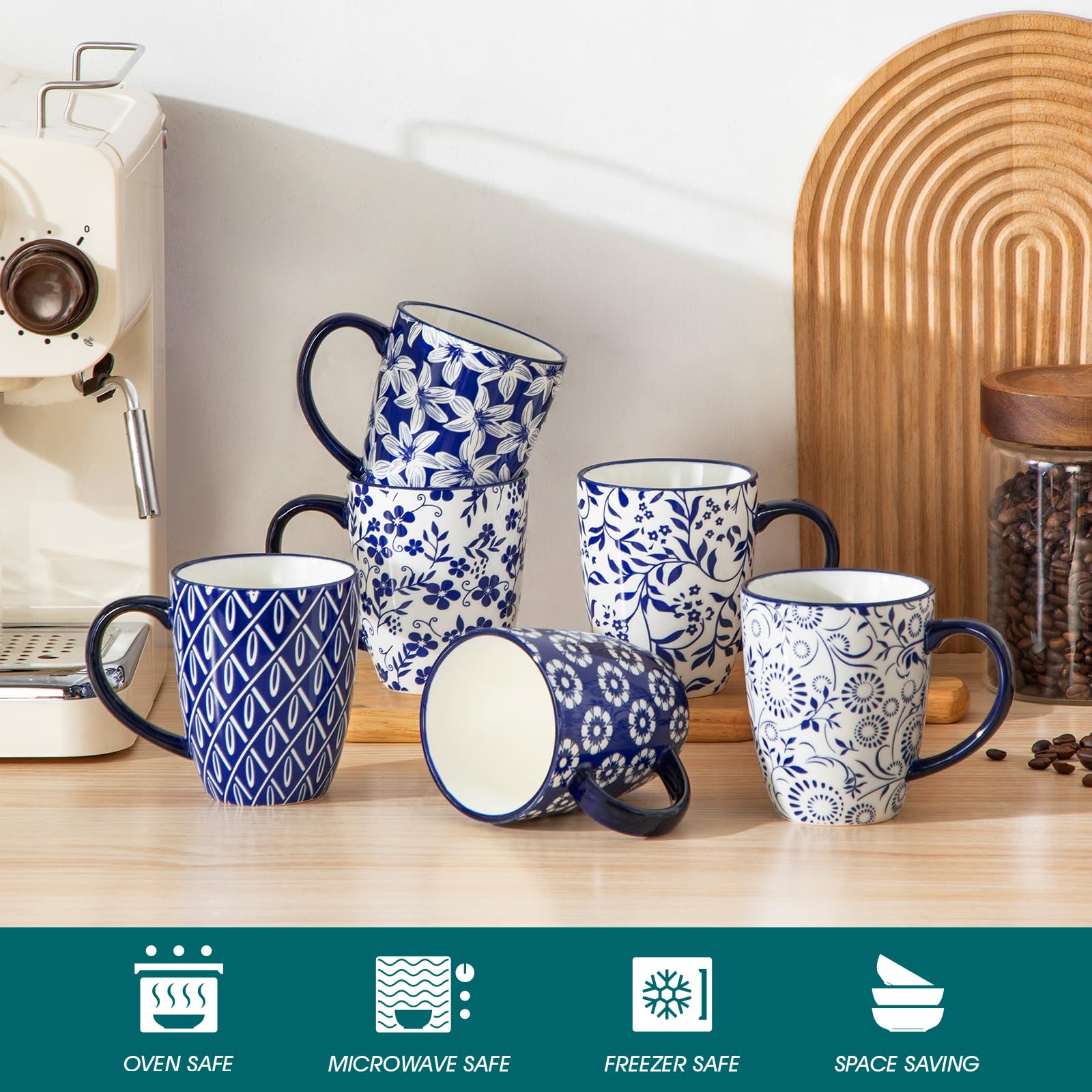 Vancasso Selene dishwasher-safe mug for easy cleanup after meals